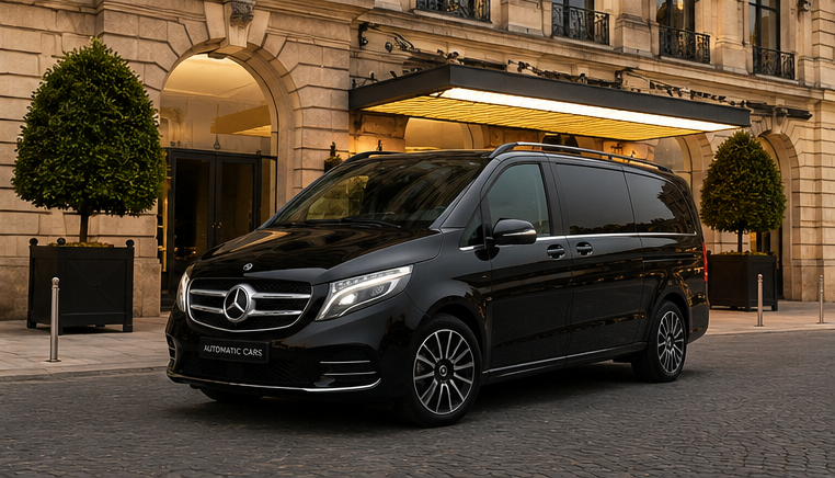 Mercedes Classe V avec chauffeur privé à Bordeaux